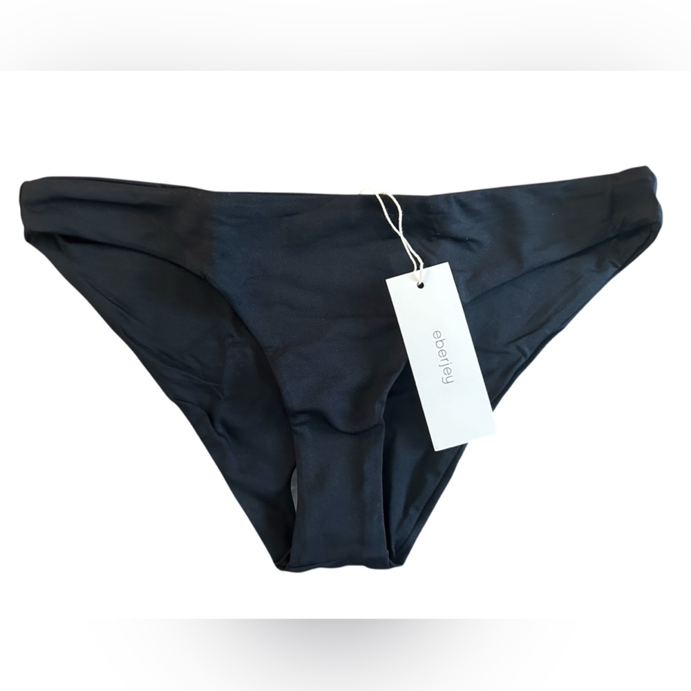 Eberjey Midnight Black Annia Bikini Bottom - Picture 2 of 6